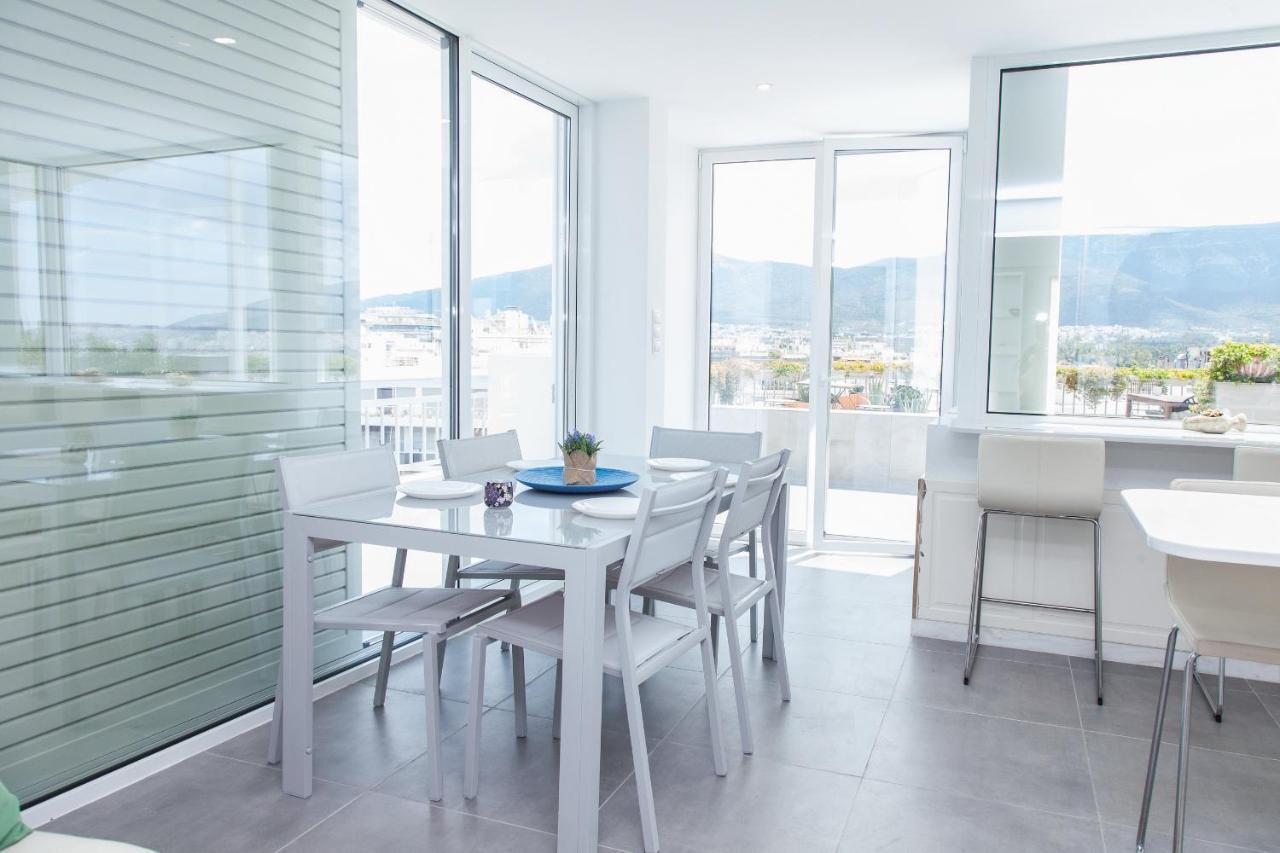 Gorgeous Penthouse With Private Jacuzzi And Amazing View! Leilighet Athen Eksteriør bilde