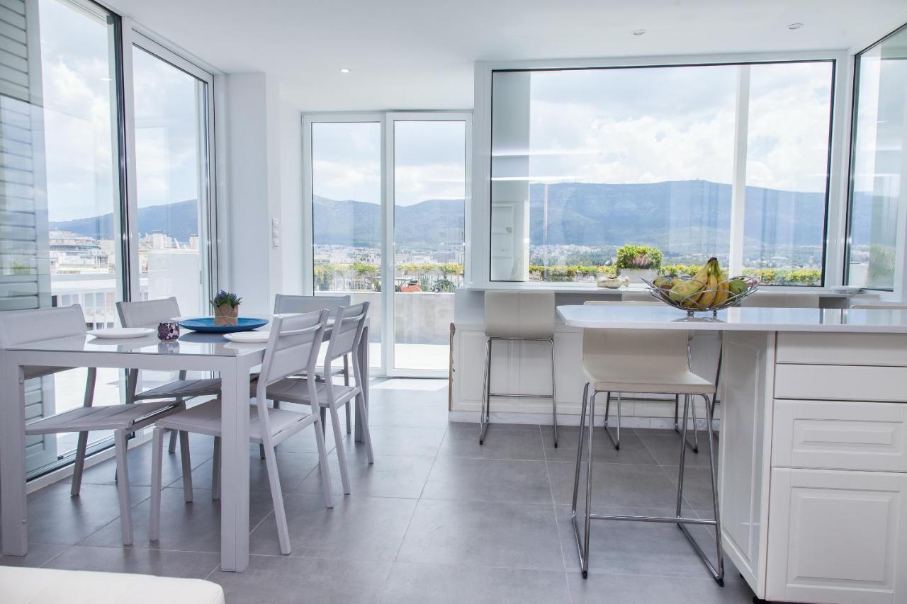 Gorgeous Penthouse With Private Jacuzzi And Amazing View! Leilighet Athen Eksteriør bilde
