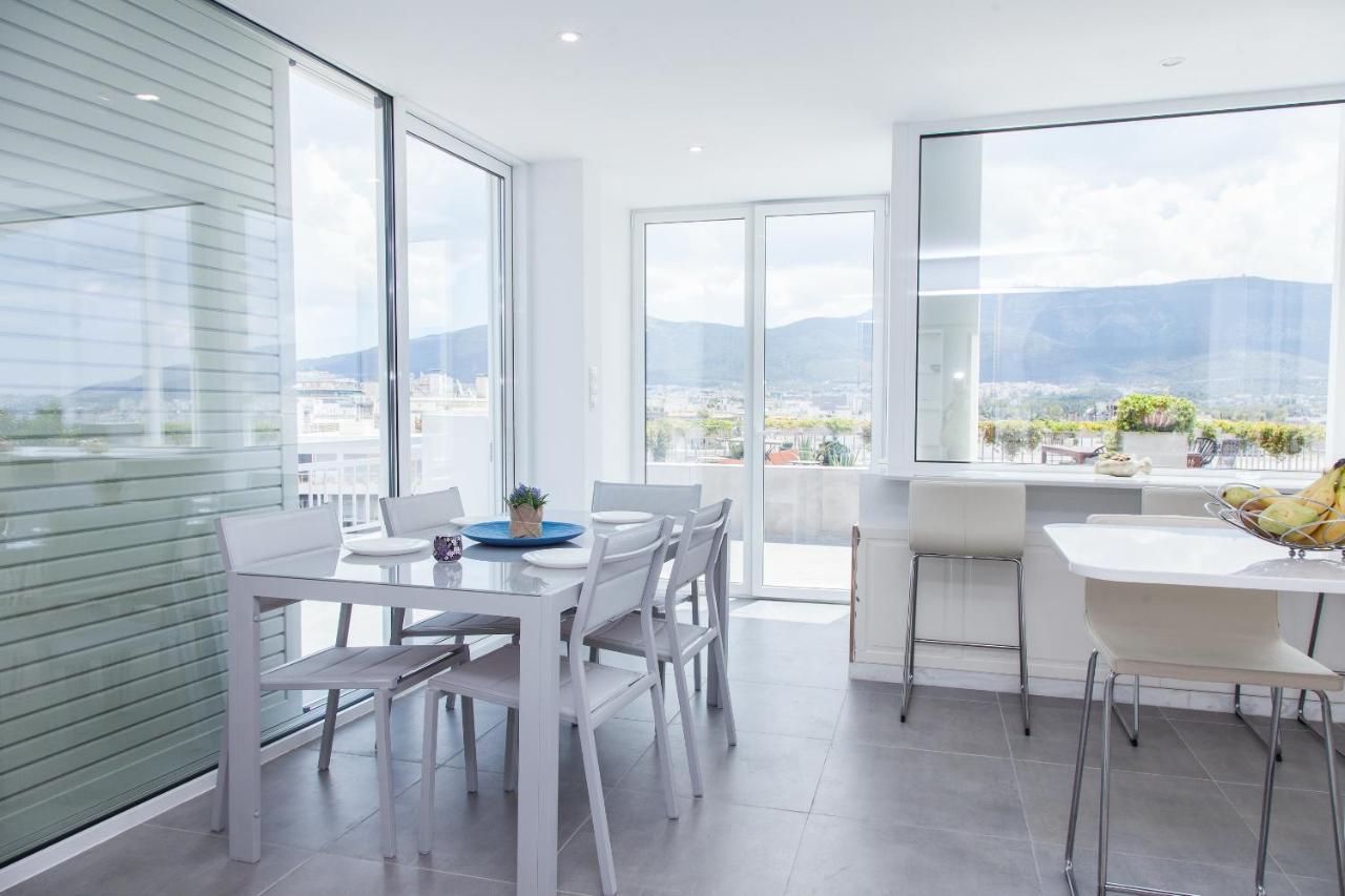 Gorgeous Penthouse With Private Jacuzzi And Amazing View! Leilighet Athen Eksteriør bilde