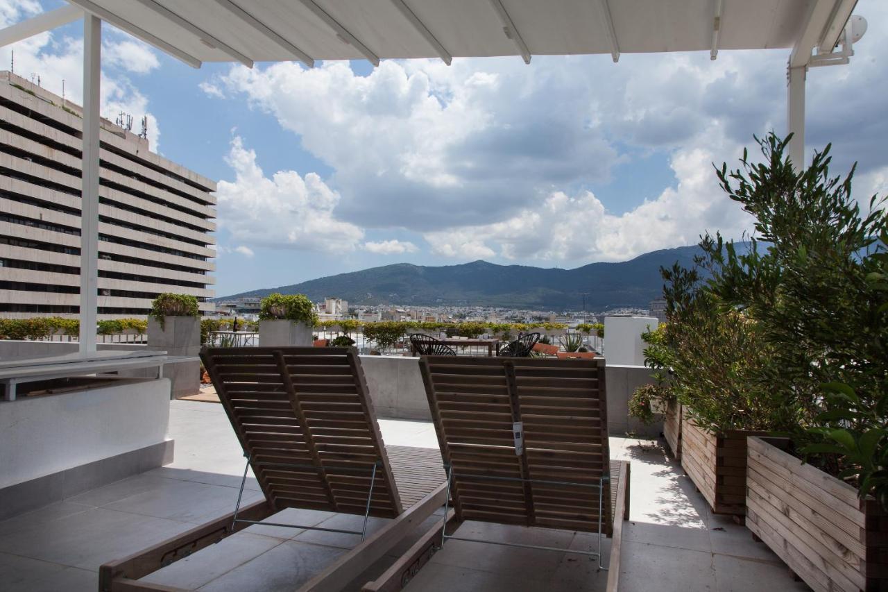 Gorgeous Penthouse With Private Jacuzzi And Amazing View! Leilighet Athen Eksteriør bilde
