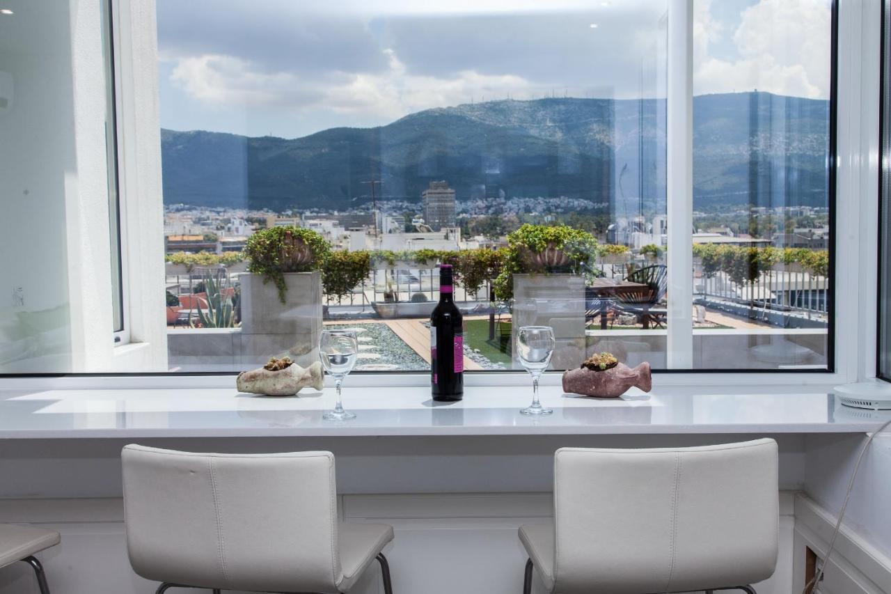 Gorgeous Penthouse With Private Jacuzzi And Amazing View! Leilighet Athen Eksteriør bilde