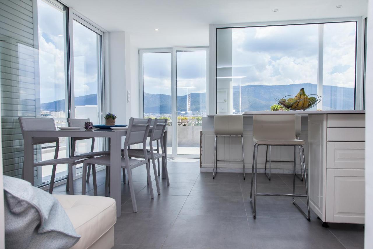 Gorgeous Penthouse With Private Jacuzzi And Amazing View! Leilighet Athen Eksteriør bilde